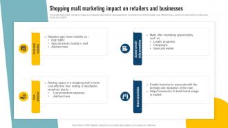 Effective Shopping Centre Shopping Mall Marketing Impact On Retailers And Businesses MKT SS V