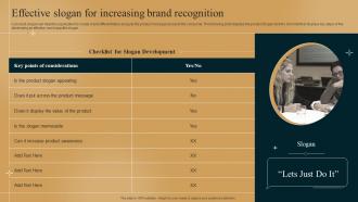 Effective Slogan For Increasing Brand Recognition Differentiation Strategy How To Outshine