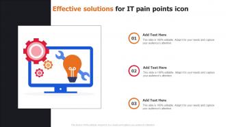 Effective Solutions For IT Pain Points Icon