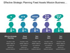 Effective strategic planning fixed assets mission business critical
