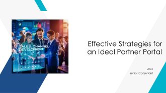 Effective Strategies For An Ideal Partner Portal PPT Presentation AT