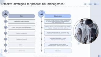 Effective Strategies For Product Risk Management