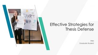 Effective Strategies For Thesis Defense PPT Slides AT