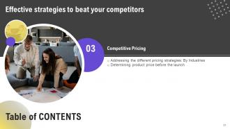 Effective Strategies To Beat Your Competitors Powerpoint Presentation Slides Strategy CD V Idea Analytical
