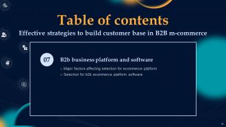 Effective Strategies To Build Customer Base In B2B M Commerce Powerpoint Presentation Slides V Unique Professional