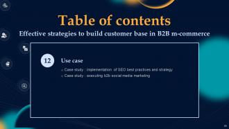 Effective Strategies To Build Customer Base In B2B M Commerce Powerpoint Presentation Slides V Graphical Professional