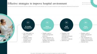 Effective Strategies To Improve Hospital Improving Hospital Management For Increased Efficiency Strategy SS V