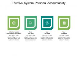 Effective system personal accountability ppt powerpoint presentation outline background cpb