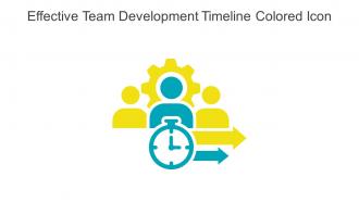 Effective Team Development Timeline Colored Icon In Powerpoint Pptx Png And Editable Eps Format
