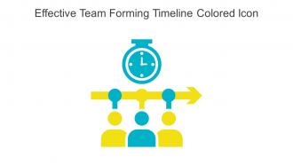 Effective Team Forming Timeline Colored Icon In Powerpoint Pptx Png And Editable Eps Format
