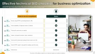 Effective Technical SEO Checklist For Business Optimization
