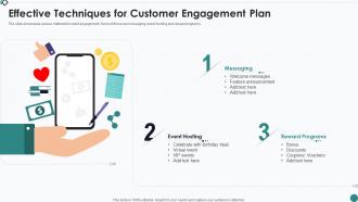 Effective Techniques For Customer Engagement Plan