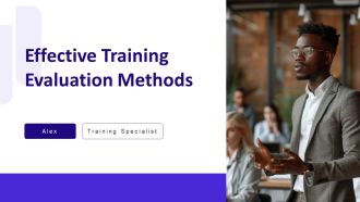 Effective Training Evaluation Methods PPT Sample AT