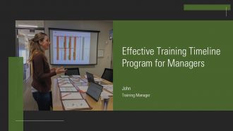 Effective Training Timeline Program For Managers PPT Information AT Effective Training Timeline Program For Managers PPT Information AT