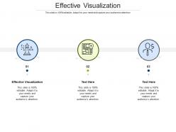 Effective visualization ppt powerpoint presentation infographic template graphic images cpb