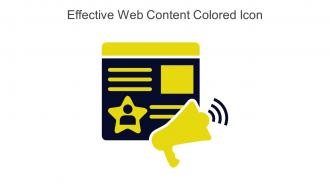 Effective Web Content Colored Icon In Powerpoint Pptx Png And Editable Eps Format