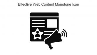 Effective Web Content Monotone Icon In Powerpoint Pptx Png And Editable Eps Format