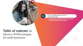 Effective WOM Strategies For Small Businesses Powerpoint Presentation Slides MKT CD V Visual Good