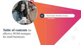 Effective WOM Strategies For Small Businesses Powerpoint Presentation Slides MKT CD V Analytical Good