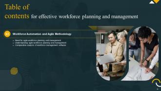 Effective Workforce Planning And Management powerpoint Presentation Slides Compatible Unique