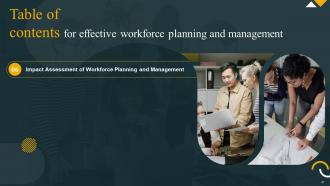 Effective Workforce Planning And Management powerpoint Presentation Slides Professionally Unique