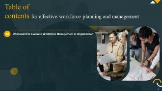 Effective Workforce Planning And Management powerpoint Presentation Slides Captivating Unique