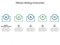 Effective working environment ppt powerpoint presentation professional introduction cpb