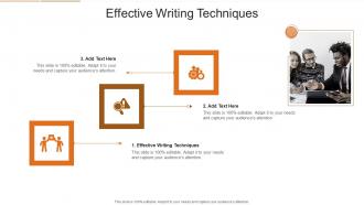 Effective Writing Techniques In Powerpoint And Google Slides Cpb