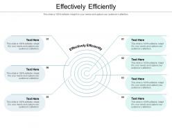 Effectively efficiently ppt powerpoint presentation inspiration ideas cpb