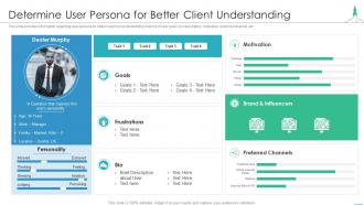 Effectively introducing new product determine persona better client understanding