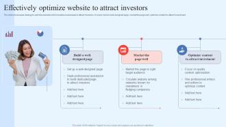 Effectively Optimize Website To Attract Investors