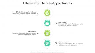 Effectively Schedule Appointments In Powerpoint And Google Slides Cpb