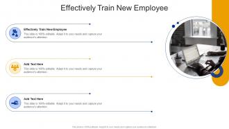 Effectively Train New Employee In Powerpoint And Google Slides Cpb