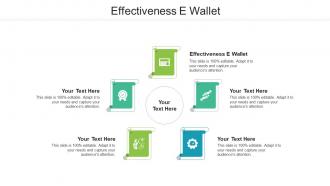 Effectiveness E Wallet Ppt Powerpoint Presentation Show Slideshow Cpb