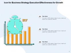 Effectiveness Icon Business Monetization Process Execution Growth