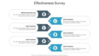 Effectiveness Survey In Powerpoint And Google Slides Cpb