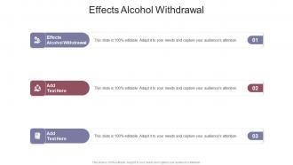 Effects Alcohol Withdrawal In Powerpoint And Google Slides Cpb