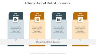 Effects Budget Deficit Economic In Powerpoint And Google Slides Cpb