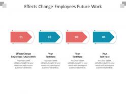 Effects change employees future work ppt powerpoint presentation infographics introduction cpb