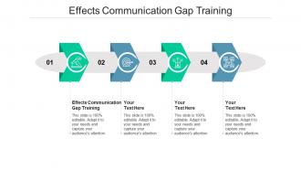 Effects communication gap training ppt powerpoint presentation model good cpb