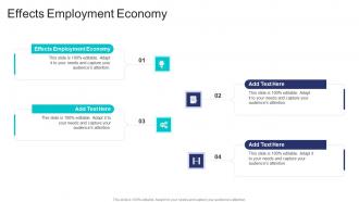 Effects Employment Economy In Powerpoint And Google Slides Cpb