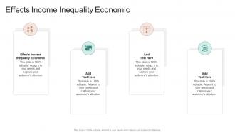 Effects Income Inequality Economic In Powerpoint And Google Slides Cpb
