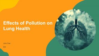 Effects Of Pollution On Lung Health PPT Summary AT