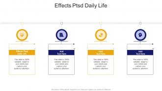 Effects Ptsd Daily Life In Powerpoint And Google Slides Cpb