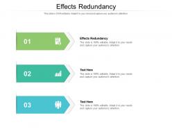 Effects redundancy ppt powerpoint presentation layouts slide cpb