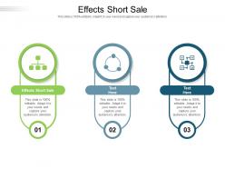 Effects short sale ppt powerpoint presentation pictures portfolio cpb