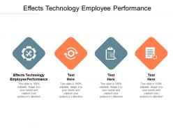 Effects technology employee performance ppt powerpoint presentation ideas cpb