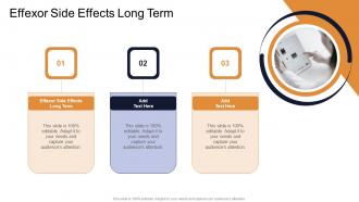 Effexor Side Effects Long Term In Powerpoint And Google Slides Cpb