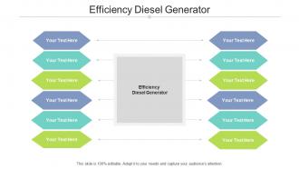 Efficiency diesel generator ppt powerpoint presentation portfolio model cpb