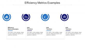 Efficiency Metrics Examples In Powerpoint And Google Slides Cpb